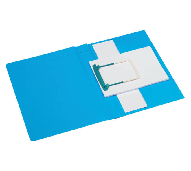 Clipexmap Secolor Plus A4 100% gerecycled karton 250gr blauw