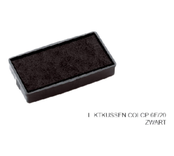 Stempelkussen Colop E/20 zwart