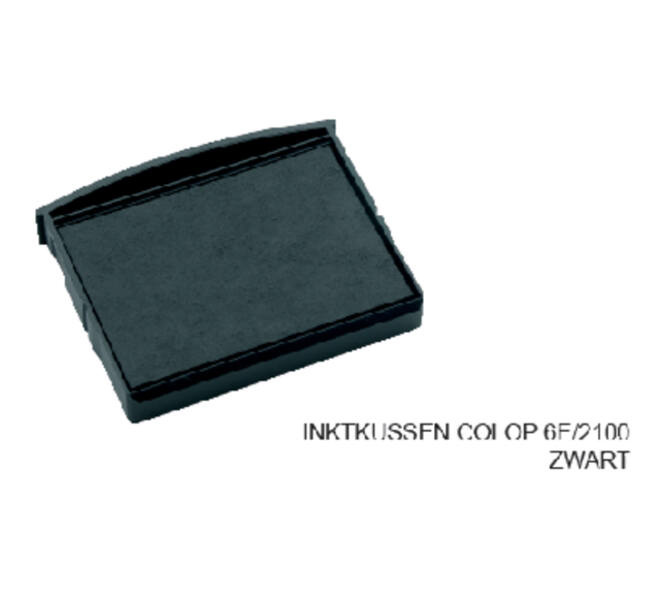 Stempelkussen Colop E/2100 zwart