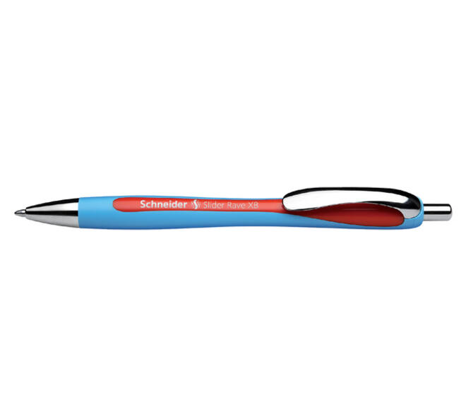 Balpen Schneider Slider Rave extra breed rood