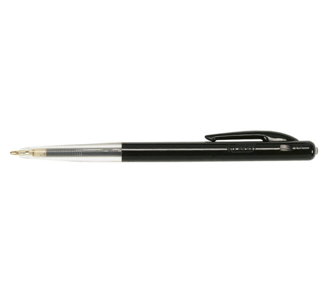 Balpen Bic M10 medium zwart doos à 90+10 gratis