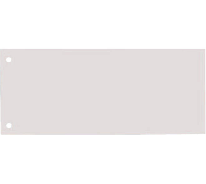 Scheidingsstrook Qbasic 240x105mm 50 stuks wit