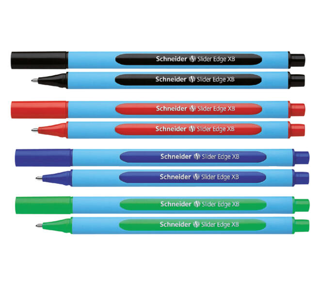 Balpen Schneider Slider Edge extra breed blauw
