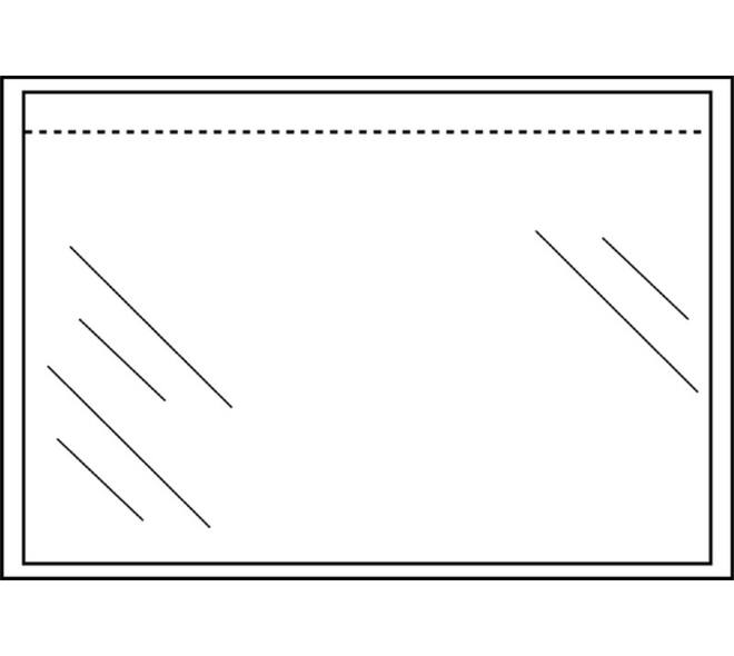 Paklijstenvelop Quantore zelfklevend onbedrukt 225x165mm 1000 stuks
