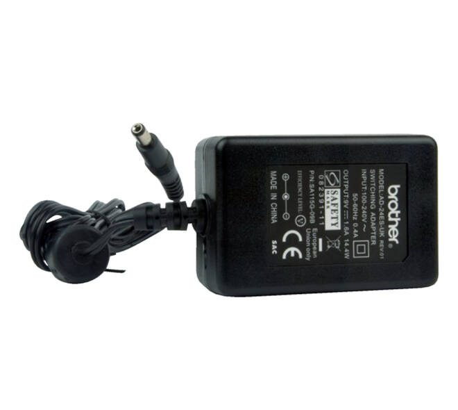 Adapter Brother P-touch AD-24ES zwart
