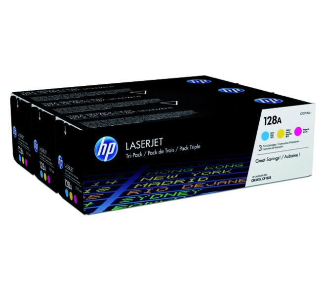 Tonercartridge HP CF371AM 128A 3 kleuren