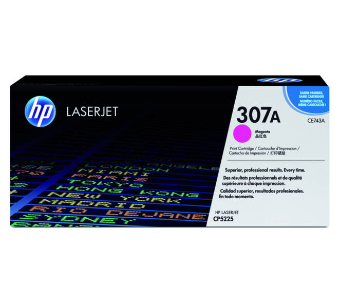 Tonercartridge HP CE743A 307A rood