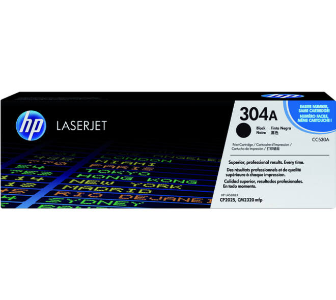 Tonercartridge HP CC530A 304A zwart