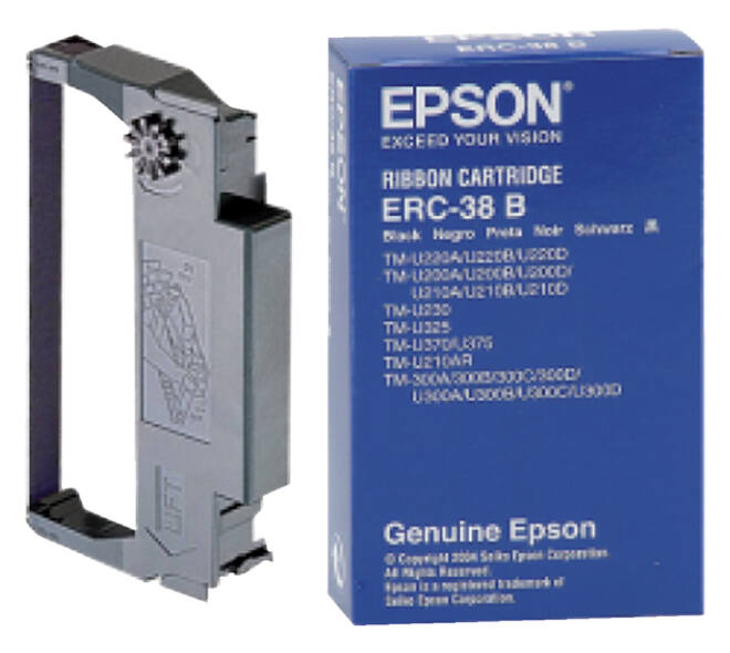 Lint Epson S015244 voor ERC38 nylon zwart