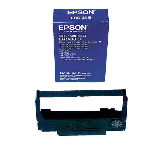 Lint Epson S015244 voor ERC38 nylon zwart