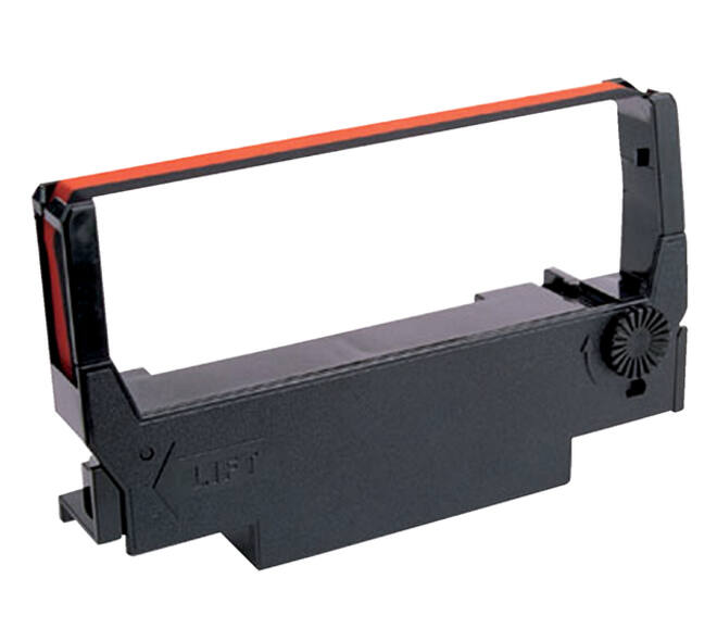 Lint Epson S015245 voor ERC38 nylon zwart/rood