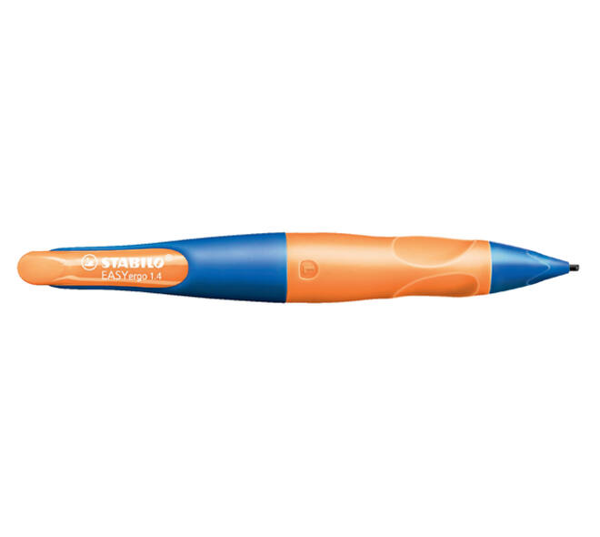 Vulpotlood STABILO Easyergo HB 1.4mm links ultramarine/neon or blister
