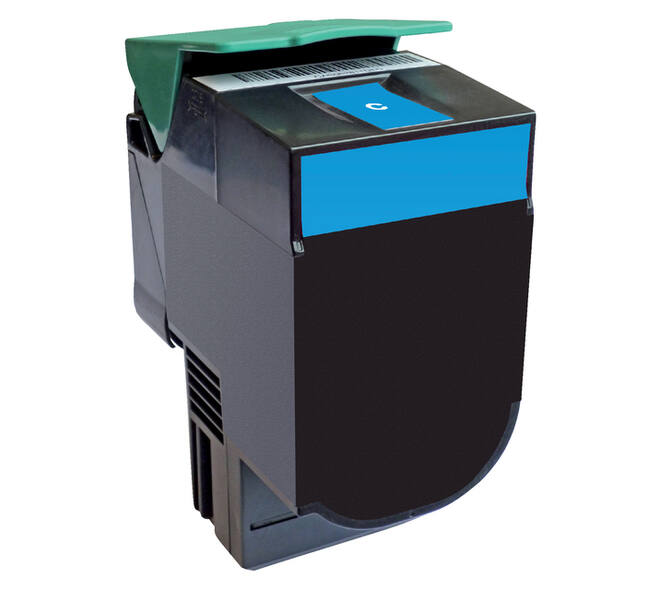 Tonercartridge Quantore alternatief tbv Lexmark C540H1CG blauw