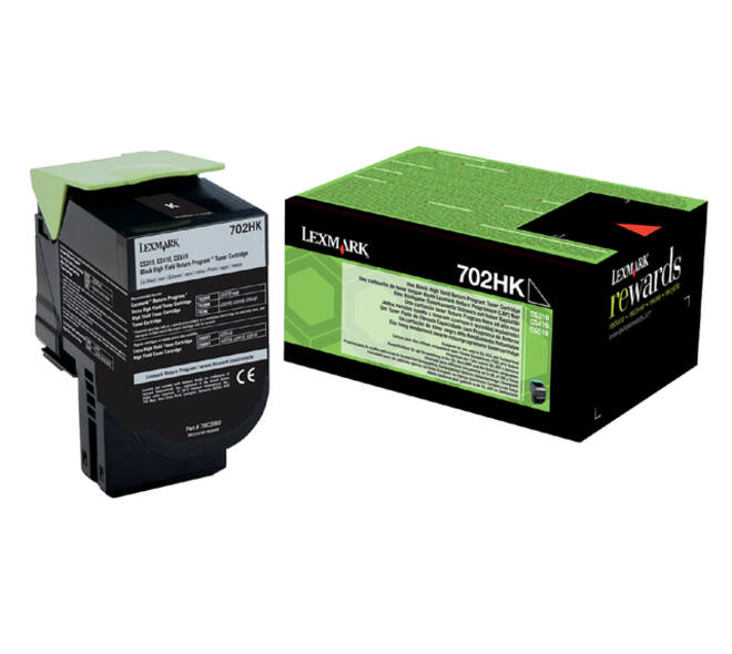 Tonercartridge Lexmark 70C2HK0 prebate zwart