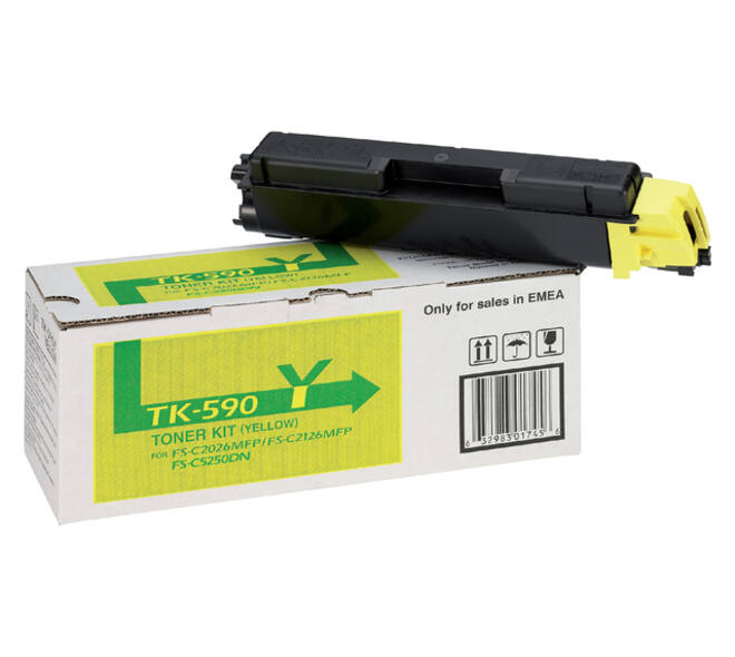 Toner Kyocera TK-590Y geel