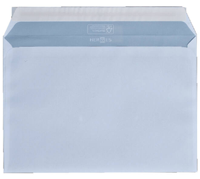 Envelop Hermes bank EA5 156x220mm zelfklevend wit doos à 500 stuks