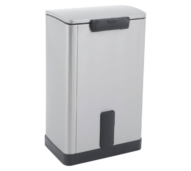 Pedaalemmer EKO E-Cube 40 liter rvs