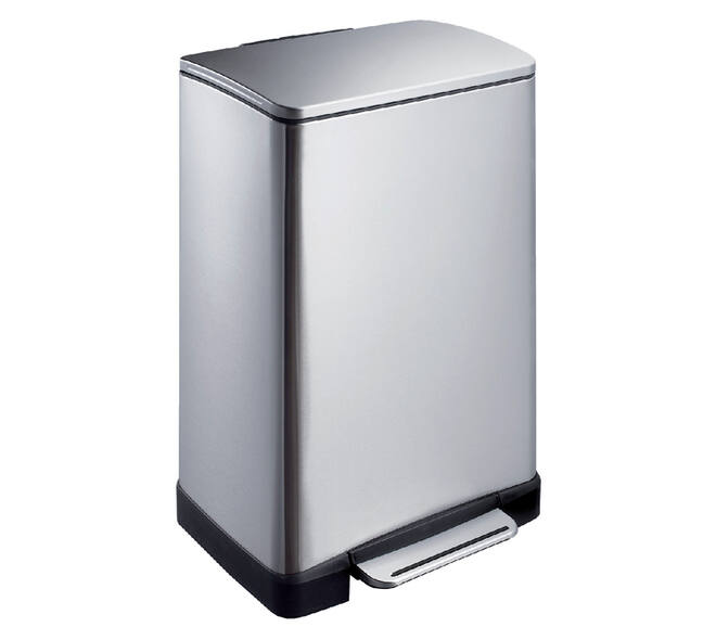 Pedaalemmer EKO E-Cube 40 liter rvs