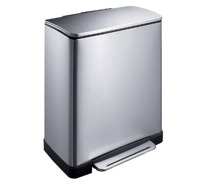 Pedaalemmer EKO E-Cube 50 liter rvs
