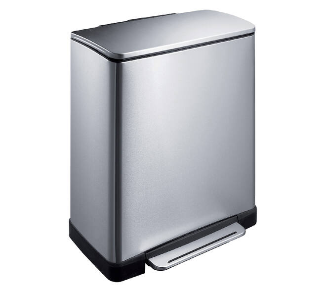 Pedaalemmer EKO E-Cube 18+28 liter rvs