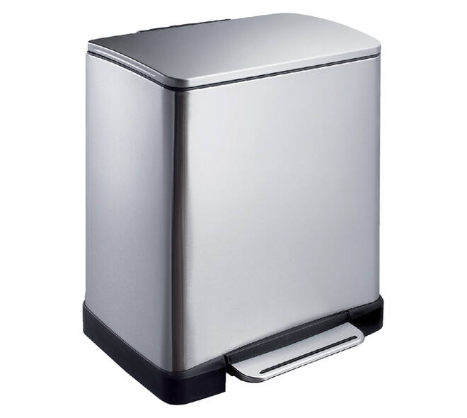 Pedaalemmer EKO E-Cube 20 liter rvs