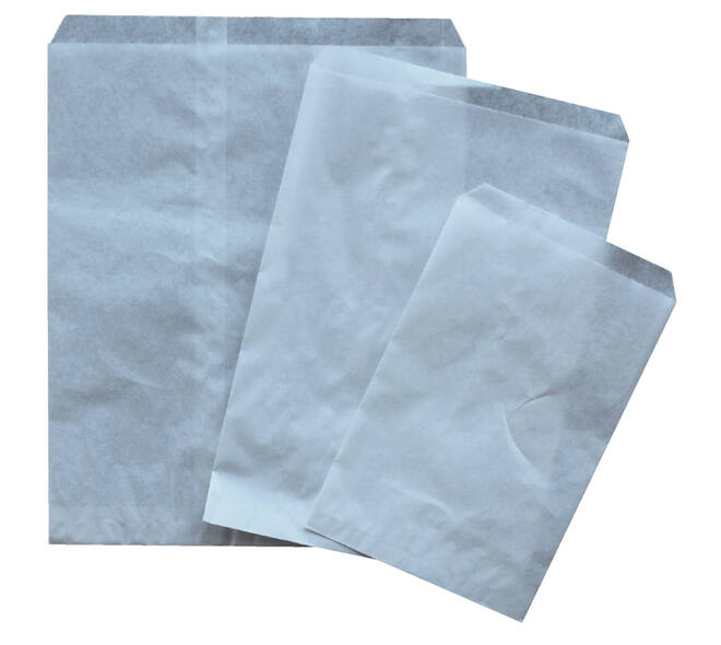Verpakkingszak IEZZY blanco 150x220mm doos à 1000 stuks wit