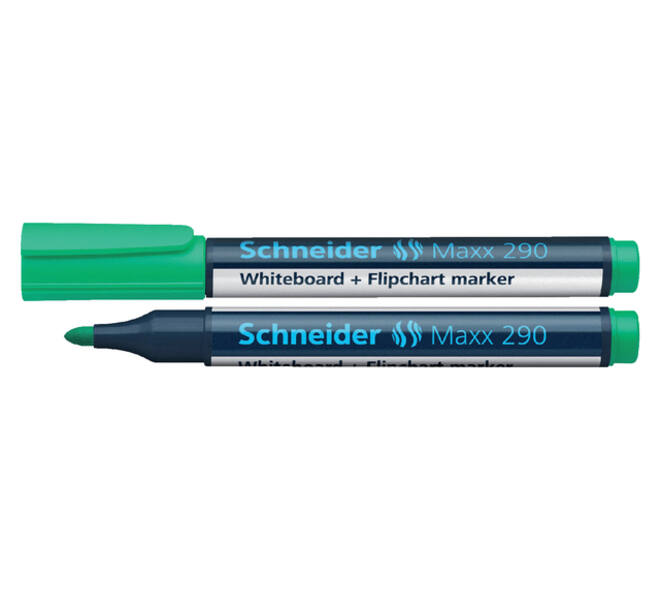 Whiteboardmarker Schneider Maxx 290 rond 2-3mm groen