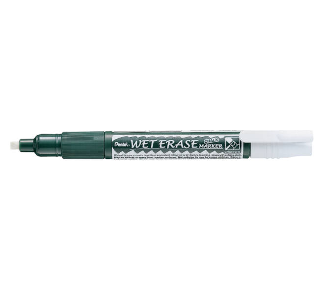 Krijtstift Pentel SMW26 1.5-4mm wit