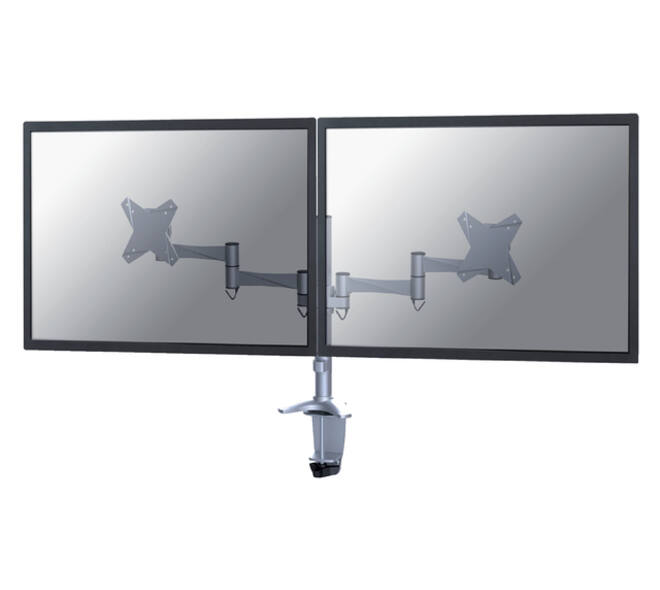 Monitorarm Neomounts D1330D 2x10-27" zilvergrijs