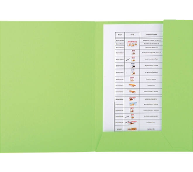 Dossiermap Exacompta Forever A4 2 kleppen 290gr groen