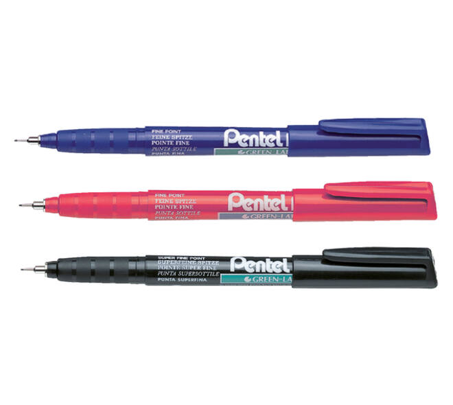 Fineliner Pentel NMF50 fijn rood