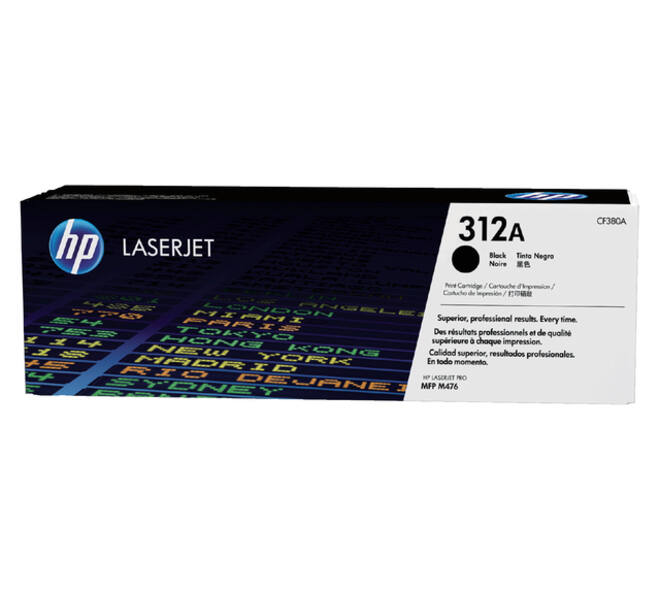 Tonercartridge HP CF380A 312A zwart