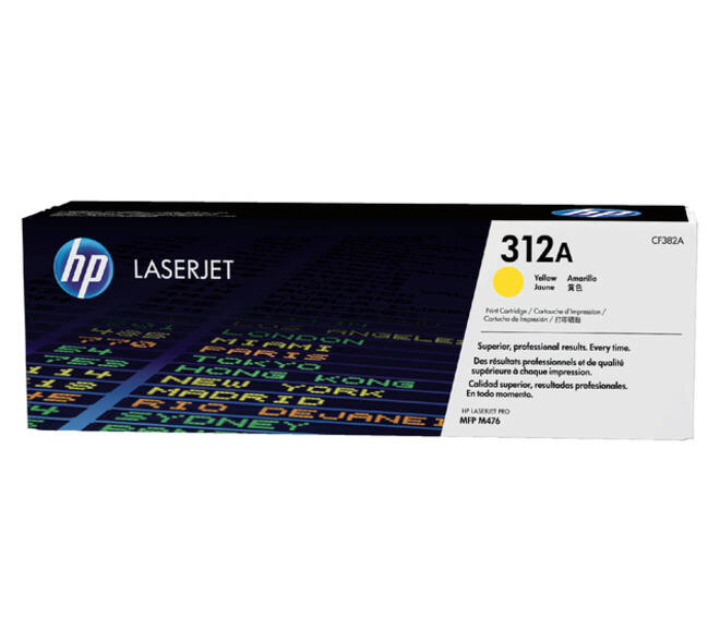 Tonercartridge HP CF382A 312A geel