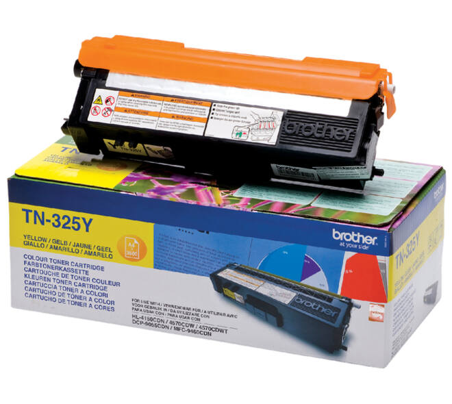 Toner Brother TN-325Y geel