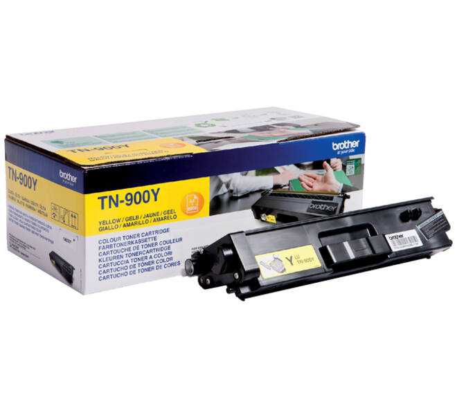 Toner Brother TN-900Y geel