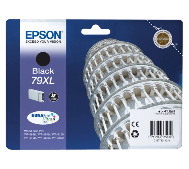 Inktcartridge Epson 79XL T7901 zwart