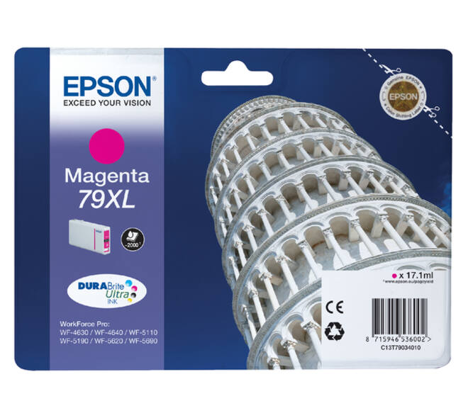 Inktcartridge Epson 79XL T7903 rood