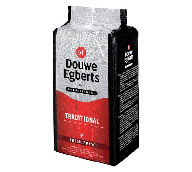 Koffie Douwe Egberts Fresh Brew voor automaten 1kg