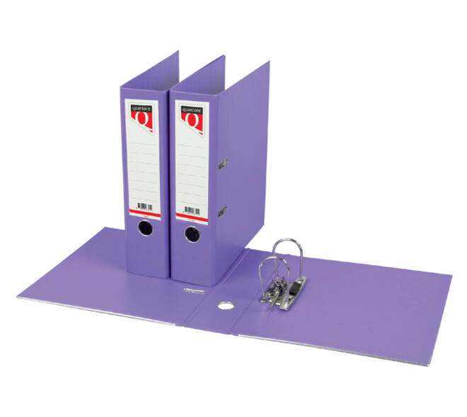 Ordner Quantore A4 80mm PP violet