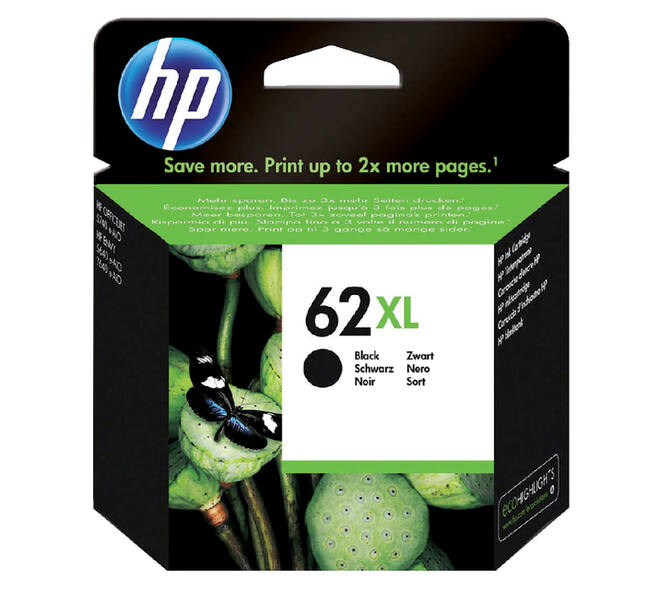 Inktcartridge HP C2P05AE 62XL zwart