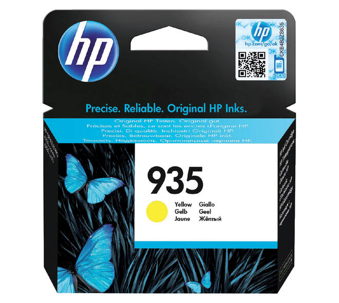 Inktcartridge HP C2P22AE 935 geel