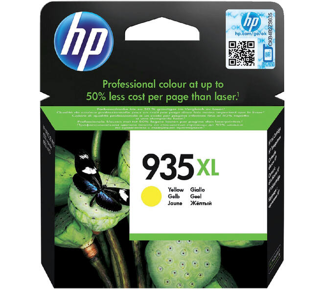 Inktcartridge HP C2P26AE 935XL geel