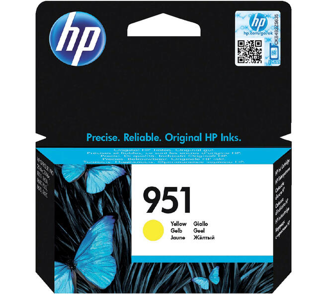 Inktcartridge HP CN052AE 951 geel