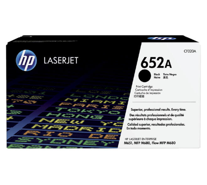 Tonercartridge HP CF320A 652A zwart