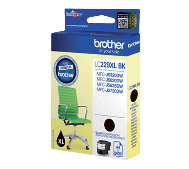 Inktcartridge Brother LC-229XLBK zwart