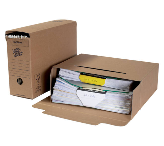 Archiefdoos Loeff's Box 3030 folio 370x260x115mm