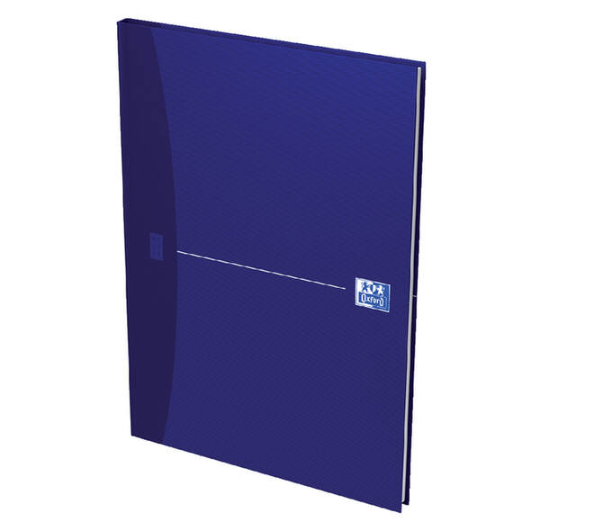 Notitieboek Oxford Office Essentials A4 lijn 192 pagina' s 80gr blauw