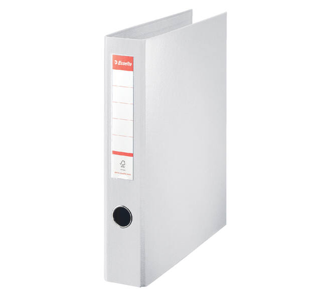 Ringband Esselte Standaard maxi 30% gerecycled PP folie wit