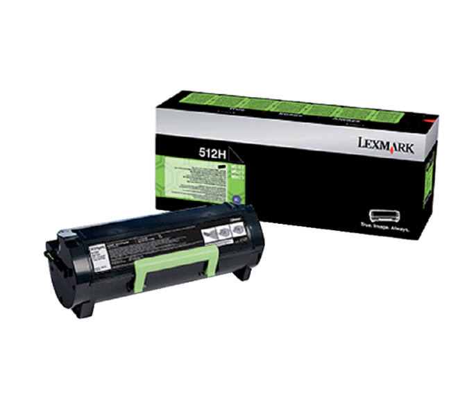 Tonercartridge Lexmark 51F2H00 prebate  zwart