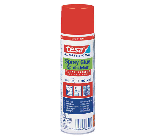 Lijmspray tesa® extra strong permanent 500ml